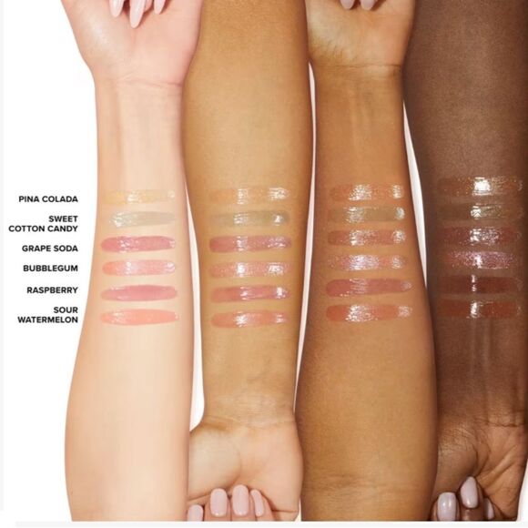 ๐ท Too Faced Sour Watermelon Kissing JellyโLip Oil Gloss New FullSz - Picture 6 of 10